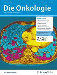 Cover Die Onkologie 2023-03