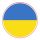 Ukrainische Flagge als Icon